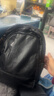 PLOVER新品潮牌双肩背包女真皮2025年新款时尚潮流百搭旅行牛皮新款背包 黑色 实拍图
