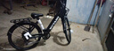 五羊锂电池助力电动自行车禧玛诺变速超长续航山地车男女士双碟刹单车 炫丽白T6-6A-26寸-助力续航约60km 实拍图