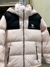 骆驼（CAMEL）户外羽绒服冬季新款男女同款高蓬防风保暖外套大朵鸭绒面包服 实拍图
