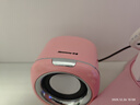 纽曼 Newmine BT55音响 电脑音箱有线迷你小型USB多媒体笔记本电脑桌面家用台式机低音炮 樱花粉 实拍图