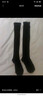 JKN大码压力小腿袜女秋冬【微压显瘦】胖mm粗腿jk白色黑色过膝长筒袜 实拍图
