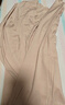 优衣库HEATTECH U领T恤/8分袖女装保暖衣478934 485810 478934/11粉红色 2XL 实拍图