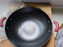 爱仕达（ASD）炒锅铸铁锅防锈无涂层大铁锅炒菜锅40cm燃气电磁炉通用CF40E1WG 实拍图