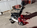 护卫神电动轮椅车老人轻便折叠旅行代步无刷智能全自动小金刚W76003 【12】升级可躺款/12安锂电/电助推/LED尾灯 此款搭载“专利防翻系统” 实拍图