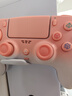 京盏适用ps5/4/3手柄pro无线蓝牙有线PC电脑Steam平台switch手柄Pro手柄非任天堂原装游戏slim手柄 PS5蓝牙无线手柄【5005B粉色】 实拍图