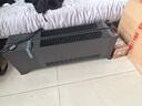 美的（Midea）石墨烯踢脚线取暖器家用电暖器全屋速热WiFi语音智控电暖气电热暖气片速热暖风机移动地暖 HDU20WS 实拍图