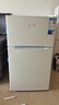 美的（Midea）88升两门小冰箱白色迷你冰箱租房宿舍办公室小型家用双温可冷冻冷藏节能BCD-88CM 实拍图