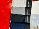 浪莎男士内裤男纯棉10A抗菌平角裤透气中腰男式四角裤男生裤头4条装 实拍图