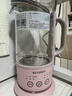北鼎养生壶烧水壶多功能煮茶器迷你养生杯办公室便携分体式煮茶器 K36猪猪粉（不含萃取篮） 实拍图