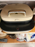 九阳（Joyoung）0氟钛瓷大功率花瓣加热电饼档 远红外立体焱烤烙饼锅早餐机 上下可拆三明治薄饼机GK350 实拍图