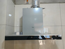 美的（Midea）抽吸排油烟机顶吸欧式 22大吸力 家用厨房油烟机排烟罩 自动清洗 烟灶套装 T36+Q325（天然气） 实拍图