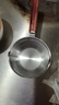 不锈钢泼油小锅热油专用锅奶锅热奶锅家用牛奶迷你小锅淋油神器 爆品 6cm 120ml 实拍图