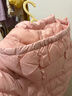 优衣库婴幼儿宝宝PUFFTECH空气棉服可机洗拉链连帽外套478427 10 水粉色 90 实拍图