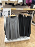 优衣库女装宽褶中裙/半身裙裙子25秋冬新款479916 08 深灰色 S /155/64A 实拍图
