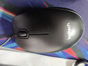 罗技（Logitech）M100r 鼠标 有线鼠标 办公鼠标 对称鼠标 大手鼠标 黑色 实拍图