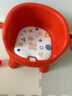 日康（rikang）宝宝餐椅 叫叫椅婴儿学坐椅多功能儿童吃饭餐桌 RK-X2009-2 橙色 实拍图