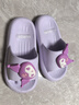 猪爸爸儿童拖鞋女童夏季2025新款室内防滑6-12岁三丽鸥宝宝亲子拖鞋紫22 实拍图