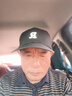【热巴同款】加大棒球帽帽子男女大头围显脸小春夏字母百搭棒球帽 刺绣款-黑色 实拍图