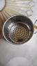 不锈钢水槽过滤篮厨房挂式沥水洗菜多功能蔬果收纳筷勺大号分离器 【1个装】不锈钢沥水篮 实拍图