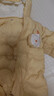 巴拉巴拉童装婴儿连体羽绒服轻薄羽绒服宝宝衣服2025冬装抱衣爬服男童女童 黄色雪人-白鸭绒 90 cm-充绒量47g 实拍图
