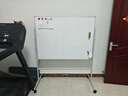 得力120*90cm白板写字板 白板+绿板支架式办公会议室双面移动画板白绿板儿童学习移动小黑板家用教学 实拍图