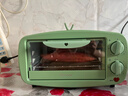 科顺（Kesun）电烤箱家用多功能小烤箱烘焙蛋糕披萨烤红薯鸡翅萌趣迷你入门级新手家电烤箱12L 豆蔻绿 12L 实拍图