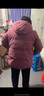 坦博尔羽绒服女短款秋冬连帽宽松保暖女士外套厚TD236356 粉黛红 190  实拍图