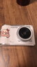 KGPGccd照相机翻转屏数码相机拍立得学生党自拍旅游生日送女朋友入门级相机圣诞节新年元旦跨年礼物 白 实拍图