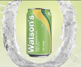 屈臣氏（Watsons）苏打水柠檬草味低糖0脂低卡饮料解腻调酒火锅330mL*24罐整箱 实拍图