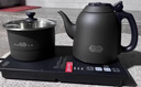 吉谷（K·KOU）全自动双底部上水电热水壶电烧水壶恒温电茶壶 茶台烧水壶一体桌茶具套装【1.2L+0.8L】 TC008B 实拍图