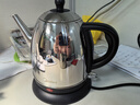 美的（Midea）电热水壶煮茶器304不锈钢烧水壶0.8L开水壶养生专业茶艺壶嘴大功率速沸保温防烫MK-PCE011 实拍图