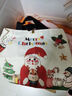 圣诞节帆布袋礼品袋平安夜苹果糖果手拎礼物袋圣诞伴手礼手提袋 圣诞包【款式4】1个装 实拍图