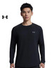 安德玛（Under Armour）DFO男子圆领运动休闲长袖T恤1302355 黑色001 M 实拍图