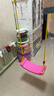 宏登儿童秋千板家用室内户外小孩荡秋千儿童粉色生日礼物 实拍图