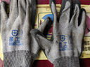 星工（XINGGONG） 浸胶劳保线手套 防滑耐磨半挂橡胶皮工地防护手套 12付XGS-J6 实拍图