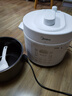 美的（Midea）品牌官方0涂层电压力锅高压5L双胆 家用全自动智能预约开盖炖煮煲汤MY-E5622电饭煲4-6人 实拍图