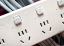 公牛（BULL）分控插座/插线板/插排/排插/接线板/宿舍家用桌面拖线板  3C认证  4位分控全长3米 独立开关 实拍图