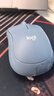 罗技（Logitech）M221无线鼠标 办公鼠标 静音鼠标 笔记本台式机家用带USB接收器 多色可选 M221-雾霭蓝＋【鼠标垫多选一】 实拍图