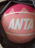 安踏（ANTA）篮球儿童5号小学生幼儿园4号室内外耐磨橡胶青少年7号蓝球 粉5号 实拍图