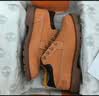添柏岚（Timberland）男鞋马丁靴户外徒步登山防泼水皮革低帮大黄靴耐磨美式工装靴 建议拍小半码/231小麦色 40 实拍图