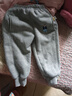嘟嘟家宝宝加绒裤子冬季加绒儿童加厚长裤男童童装保暖女童冬装 麻灰色 实拍图