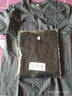 重磅纯棉短袖t恤男高档纯色印花休闲基础款内搭半袖打底衫 暮蓝 XL  140-155斤 实拍图
