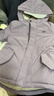 戴维贝拉（DAVE＆BELLA）女童羽绒服男童90绒保暖羽绒衣儿童冬装幼儿新年宝宝冬季外出服 凝夜紫【DB16448-B】 120 cm（建议身高110-120cm） 实拍图
