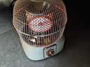 万宝取暖器小太阳家用鸟笼式烤火炉卧室电热扇节能省电小型电暖器电烤炉速热 奶油色【碳晶盘】二档调温 实拍图