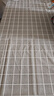 桌布茶几布防水防油餐桌布 北欧风格纹免洗桌垫布茶几垫台布 灰色格格90*137cm 实拍图