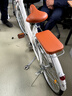 EG7自行车成人女士轻便单车通勤上班变速普通亲子复古男式 尊享【镀锌+编制车筐】单速-白 26英寸【适合:155-175cm】 实拍图