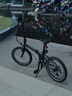 大行（DAHON）P8折叠自行车经典成人20英寸8速折叠车男女式运动单车KBC083 消光黑【经典版】 实拍图