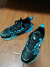 回力瑞学生儿童运动鞋跑步鞋防滑男童鞋子秋冬季皮面防水跑鞋学生男 337黑蓝皮面 32 实拍图