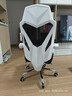 黑白调P4 Pro人体工学电脑椅子办公椅可躺午休椅电竞椅久坐舒适老板椅 霜白(2D腰托+155°带脚托可躺） 实拍图