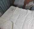 雅鹿羊毛被100纯羊毛被子冬季加厚8-10斤双人冬被单人宿舍1.5米x2米 A类母婴级-绅士白【100%羊毛/锁温保暖】 150*200cm8斤加厚冬被 实拍图